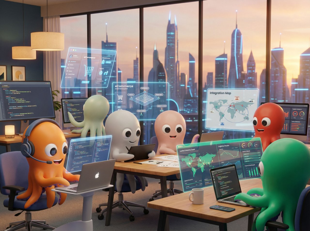 Vurbis octopus callcenter
