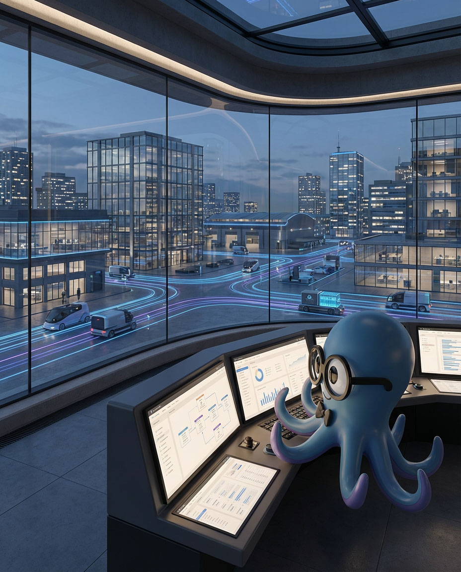 Vurbie octopus monitoring procurement flow